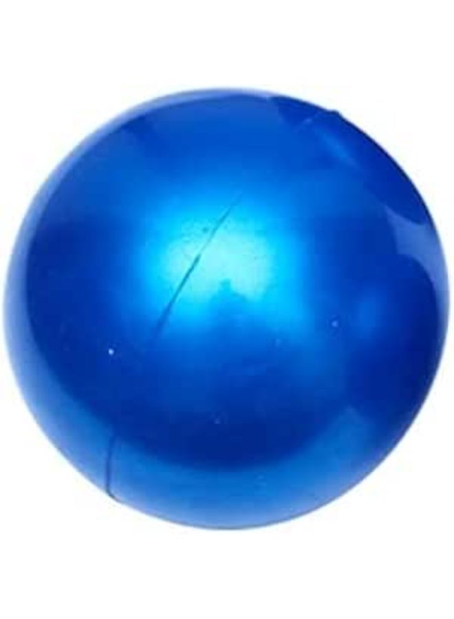 My souq :Mini Medicine Ball for Hand Grip & Squeeze Exercise - Flexible Silicone - Blue - Image 1